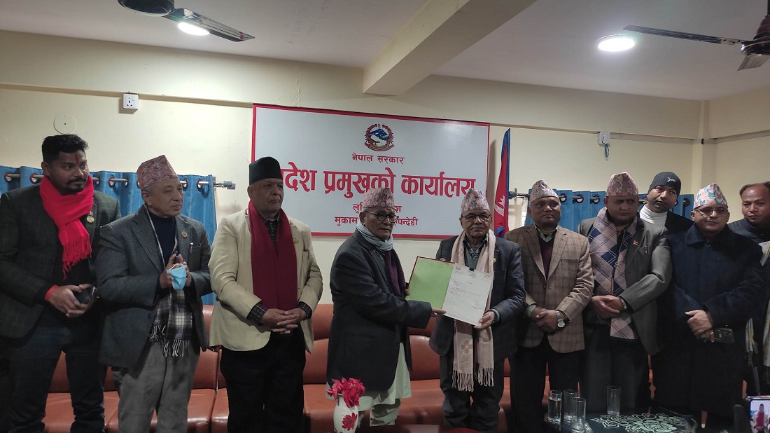 लुम्बिनीको मुख्यमन्त्रीमा लिला गिरी नियुक्त