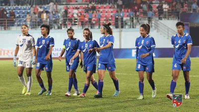 महिला फुटबल–नेपाल भियतनामसँग पराजित