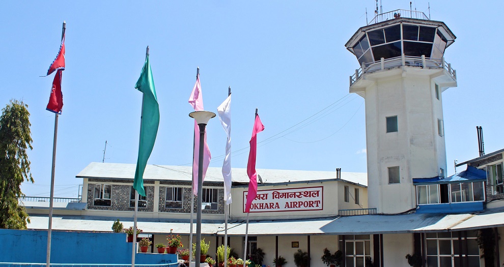 पोखरा अन्तर्राष्ट्रिय विमानस्थल : डाँडाले रोक्यो परीक्षण उडान