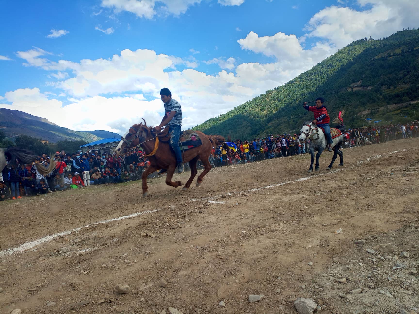 जुम्लाको पुराना संस्कृति: घोडादौड प्रतियोगिता