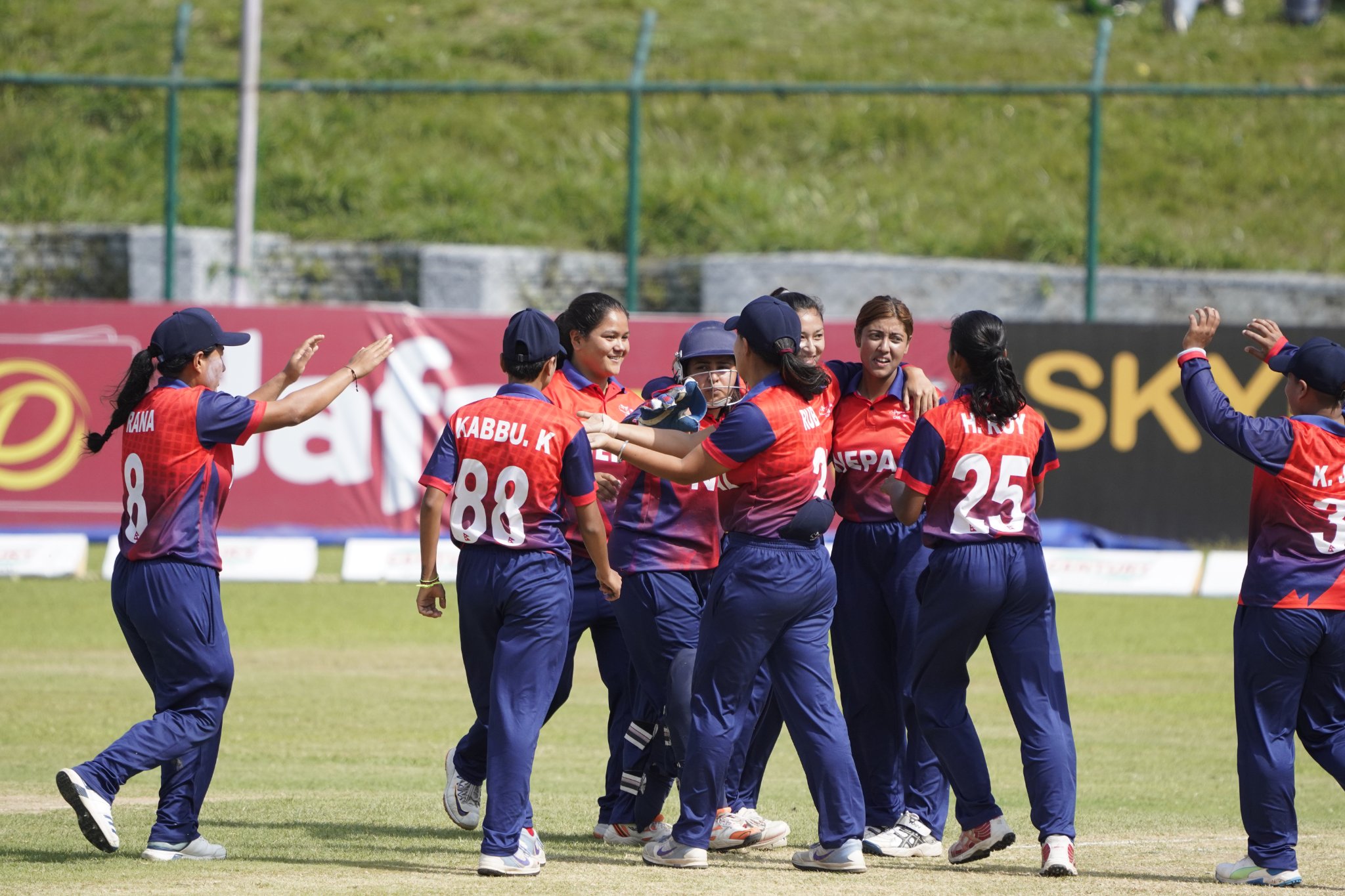 अन्तिम खेलमा नेपाल विजयी, युगान्डालाई शृङ्खला