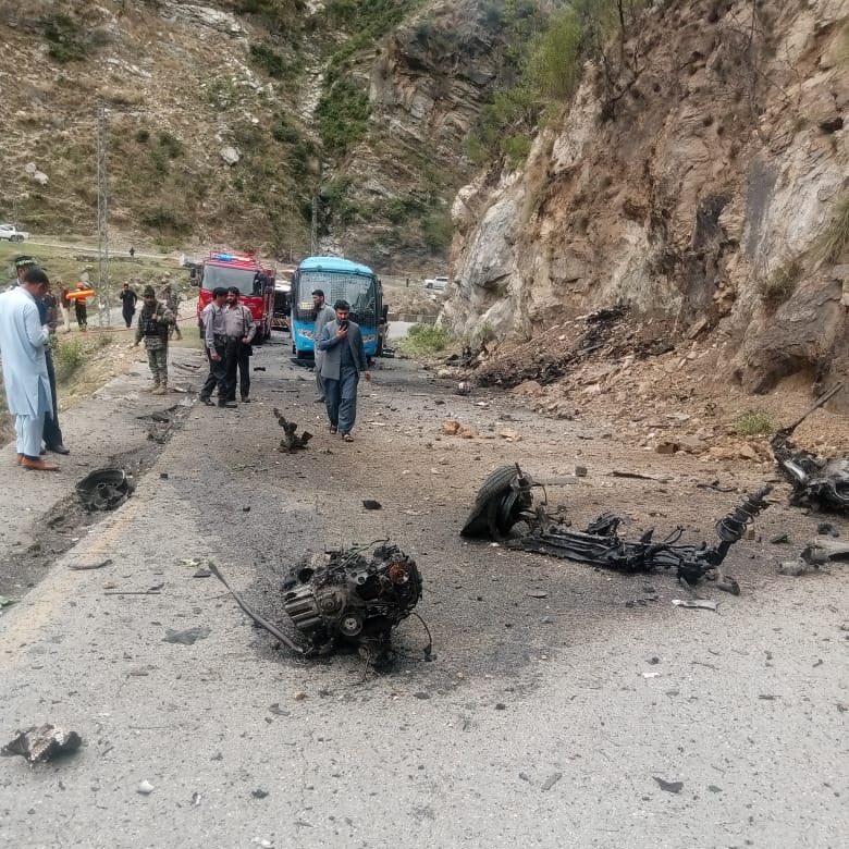 पाकिस्तानमा आत्माघाती हमलामा पाँच चिनियाँ इन्जिनियरको मृत्यु